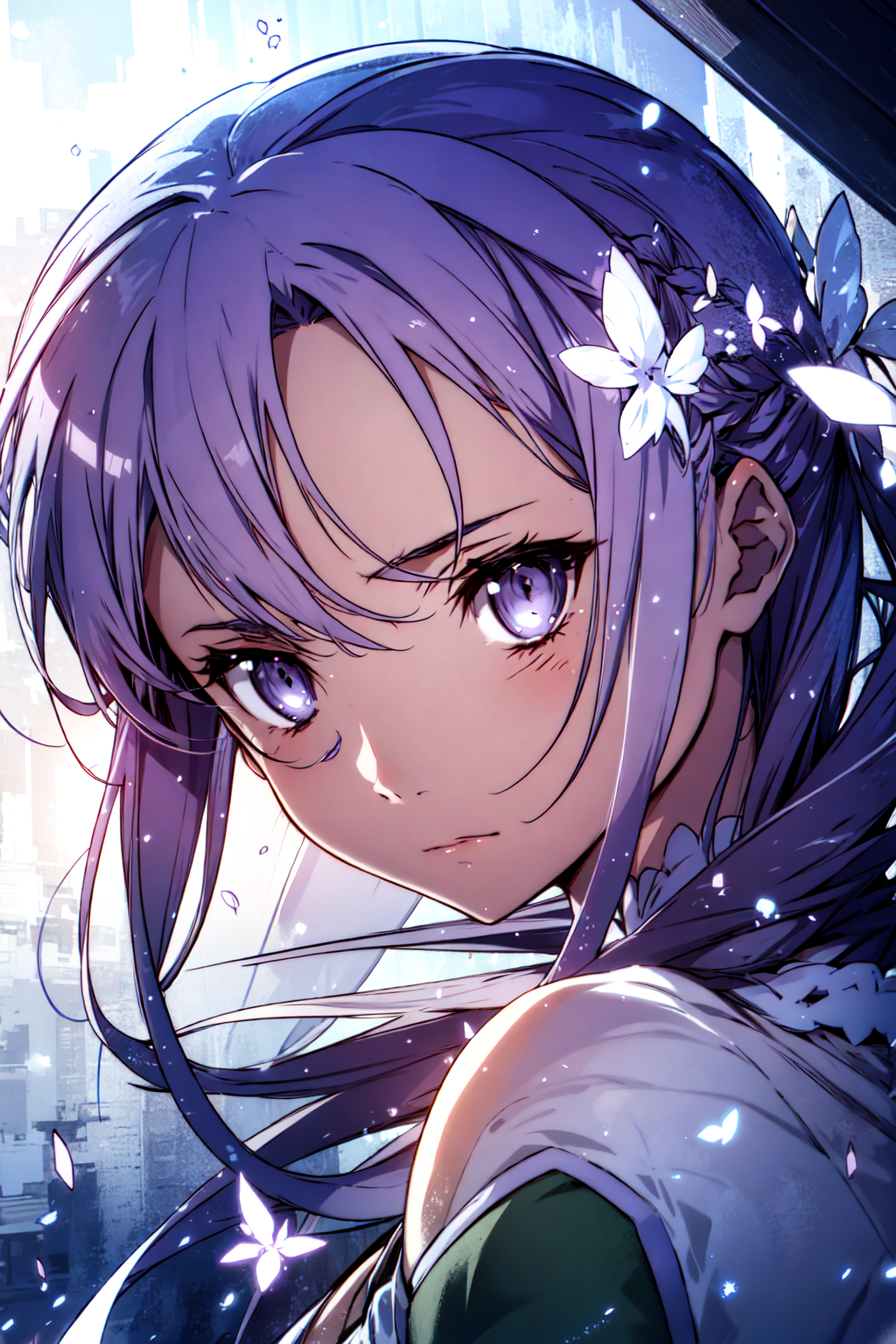 03211-2044406348-With purple hair and gray eyes,beautiful as a fairy,A melancholy expression that stirs affection,side face,floating hair,light p.png